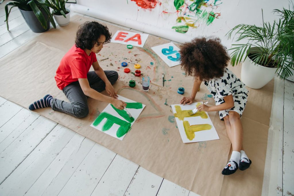 Une salle de jeux pour enfants
