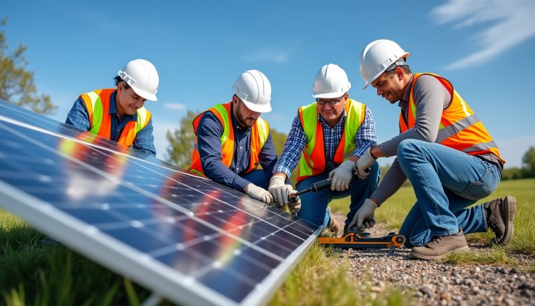 apprenez à installer un support pour panneau solaire au sol en toute sécurité grâce à notre guide détaillé. suivez nos conseils pratiques et étapes claires pour optimiser votre installation solaire et assurer sa durabilité.