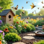 découvrez comment aménager votre espace extérieur pour attirer et favoriser la présence des pollinisateurs essentiels à la biodiversité, tout en embellissant votre jardin.