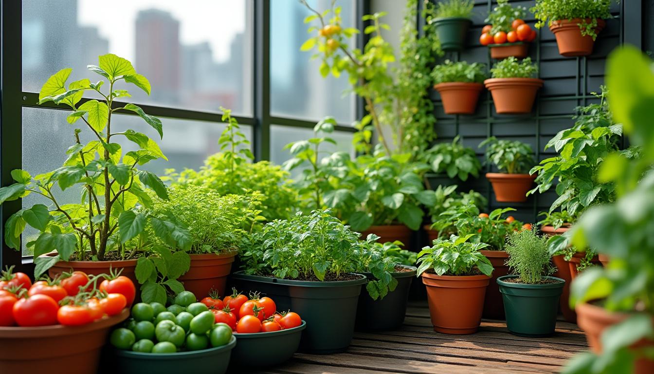 découvrez comment aménager facilement votre balcon urbain pour créer un mini-potager productif, même avec peu d'espace, et profitez de vos propres légumes frais toute l'année.