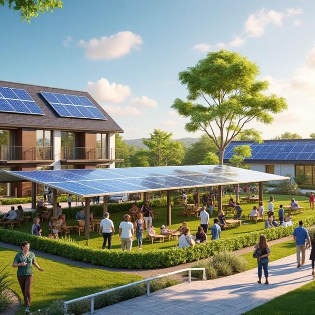 découvrez les modèles rares de photovoltaïque collectif qui fonctionnent vraiment, favorisant une production d'énergie solaire partagée et durable.