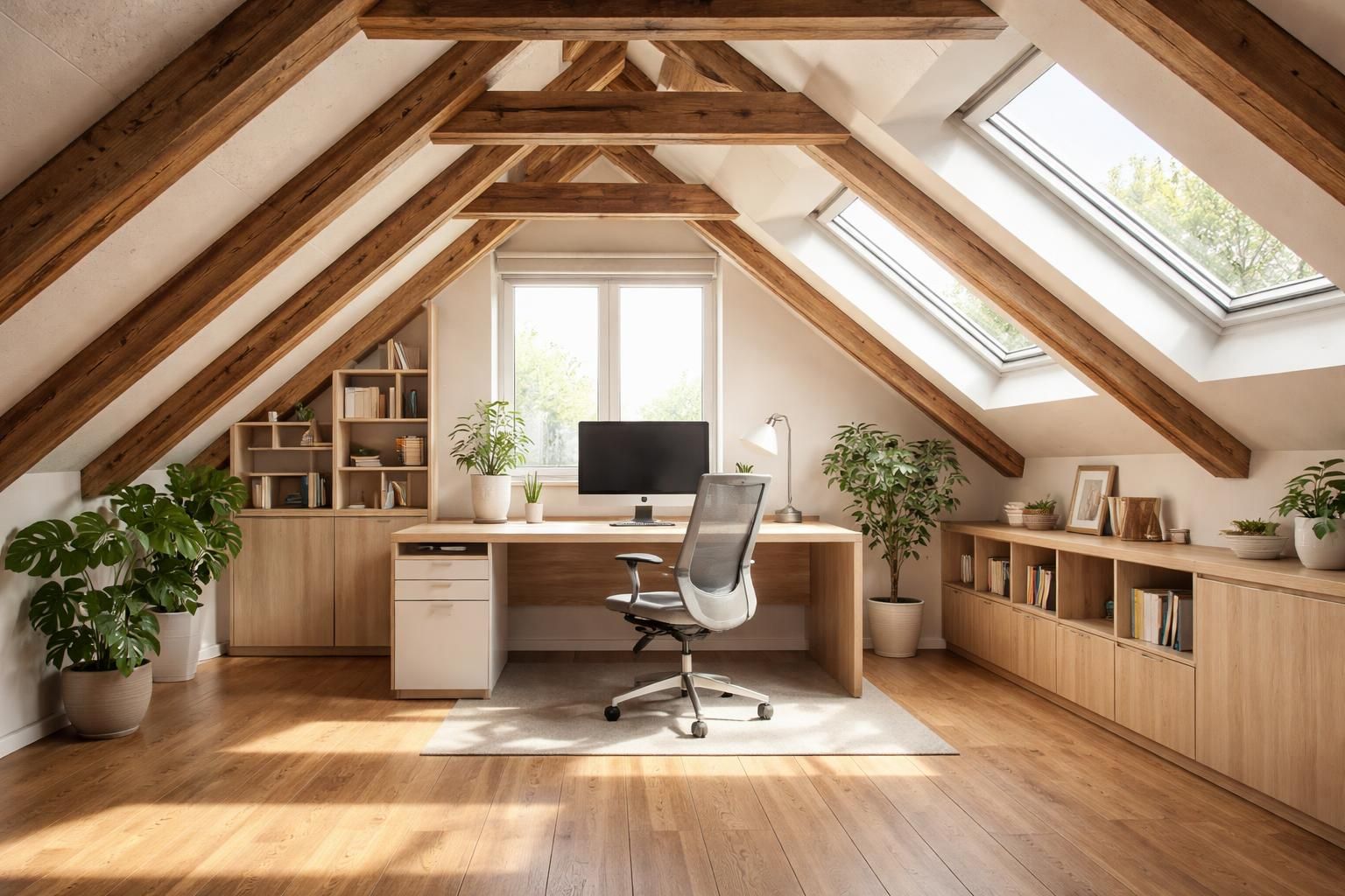 découvrez comment transformer un grenier en un bureau habitable confortable et fonctionnel grâce à nos conseils pratiques et astuces d'aménagement.